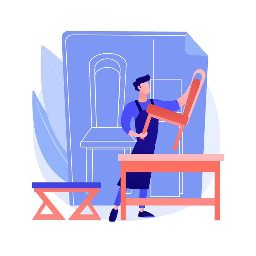 furniture maker ilustration